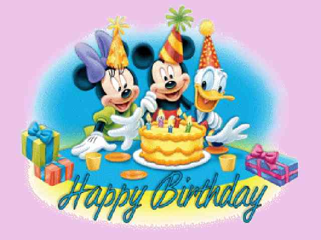 Disney Happy birthday #122}