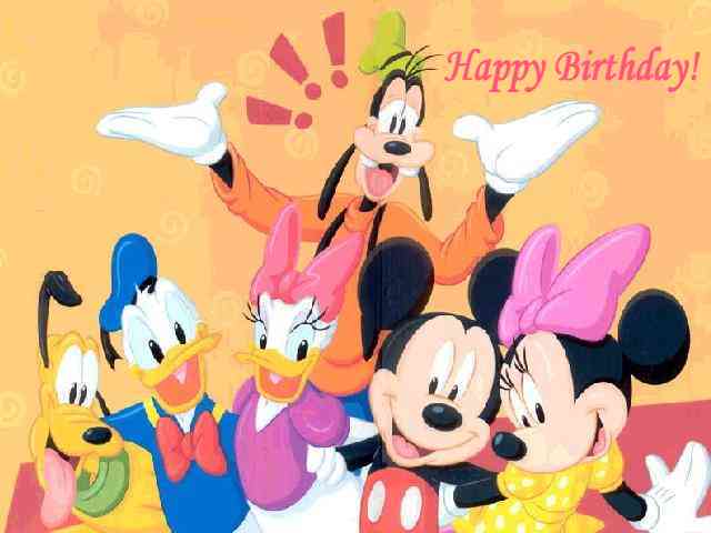 Disney Happy birthday #130}