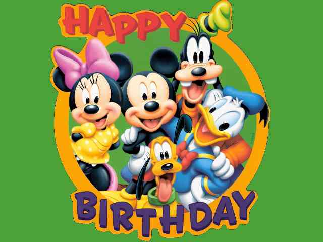 Disney Happy Birthday #561}