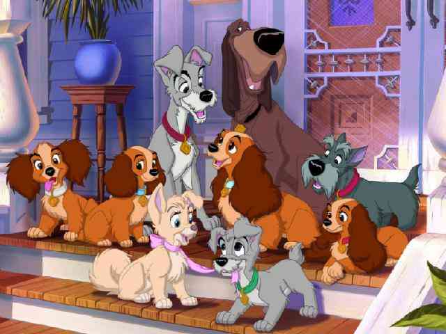 Дисни Lady and Tramp #415}